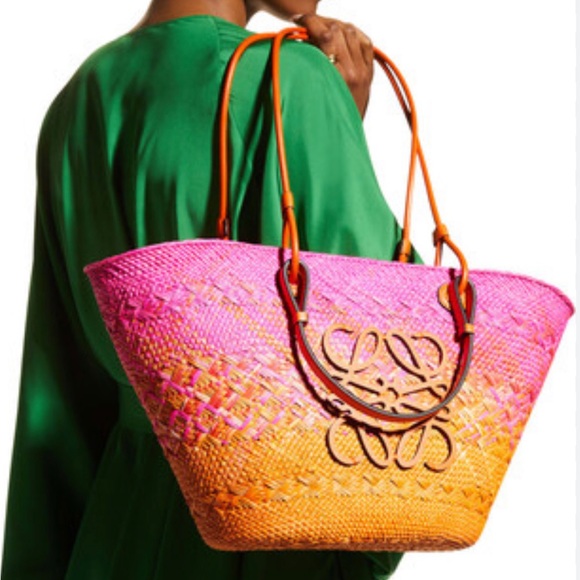 Loewe x Paula Ibiza Large Anagram Raffia Bag - Picture 3 of 3